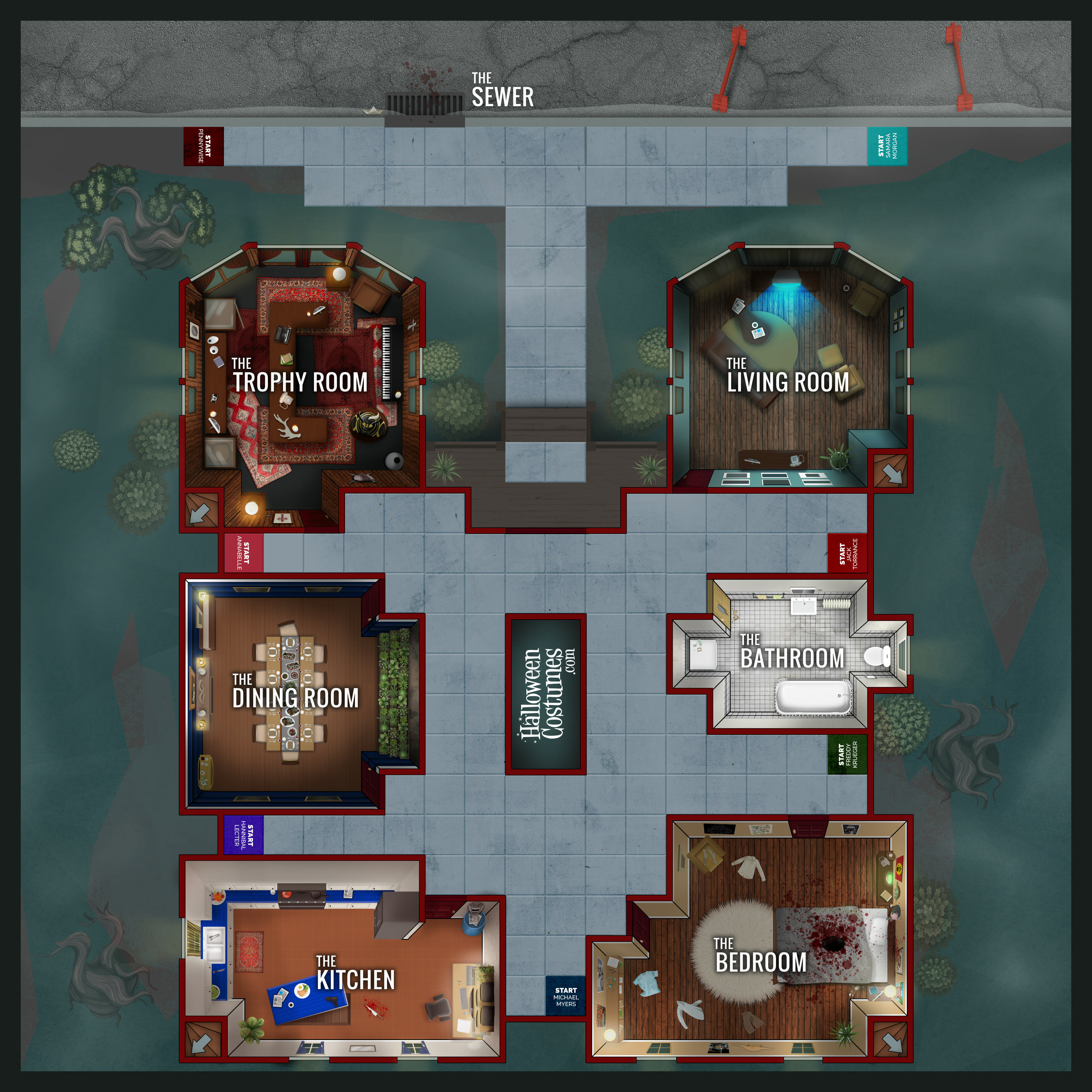 Horror Cluedo