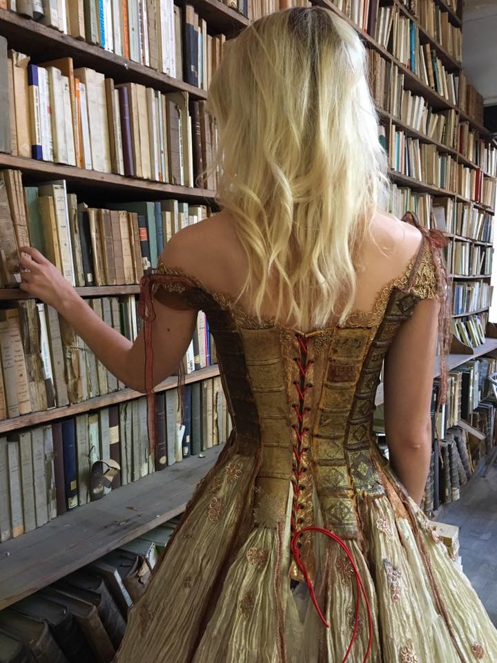 library cosplay